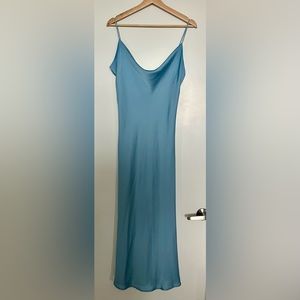 Baby Blue Slip Dress Size M